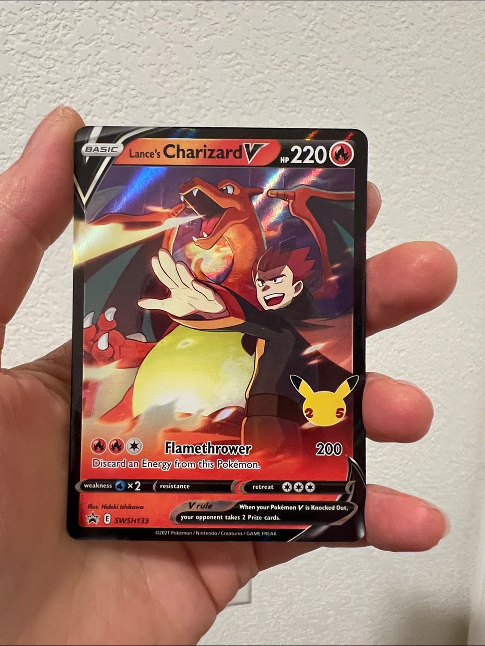 Pokemon  Lance’s  charizard v